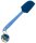 Teigschaber Colour Splash 29 cm blau