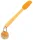 Teigschaber Colour Splash schmal 27 cm orange