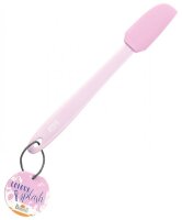 Teigschaber Colour Splash schmal 27 cm rosa