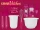 Teigschaber Colour Splash schmal 27 cm granita