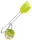 Silikonpinsel Colour Splash, groß, 4 cm, Grün, Silikonkopf mit Edelstahlgriff