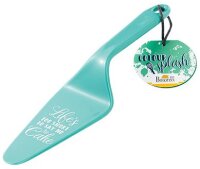 Tortenheber Colour Splash, türkis, Kunststoff