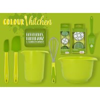 Tortenheber Colour Splash, grün, Kunststoff