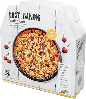 Birkmann, Easy Baking, Springform mit einem Boden Ø 26 cm