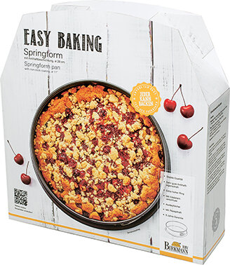 Birkmann, Easy Baking, Springform mit einem Boden &Oslash; 28cm