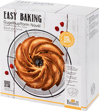 Birkmann, Easy Baking, Novel Silikonbackform &Oslash; 22cm