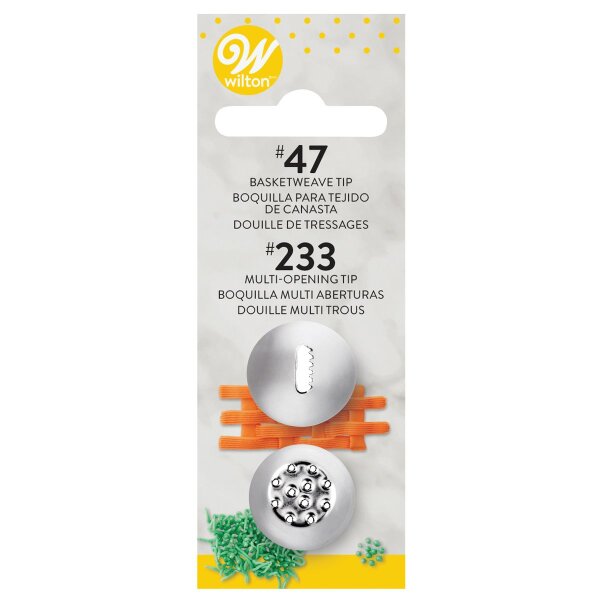 Wilton Decorating Tip Set #047, #233