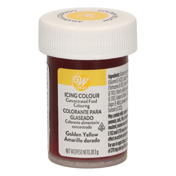 Wilton EU Icing Color - Golden Yellow - 28g