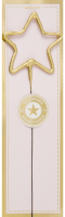 Wondercandle Gold Stern