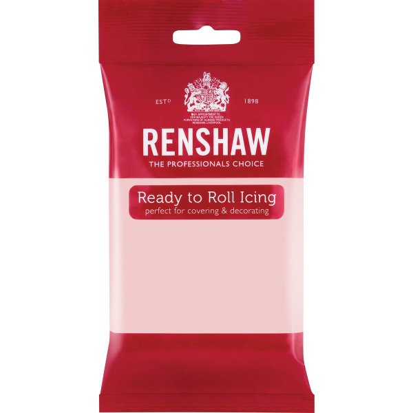 Renshaw Rolled Fondant Pro 250g -Baby Pink-