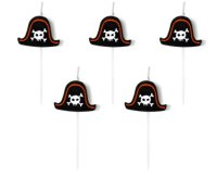 PartyDeco Candles Pirates Set/5