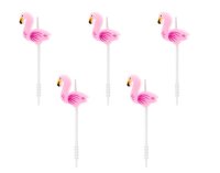 PartyDeco Candles Flamingo Set/5