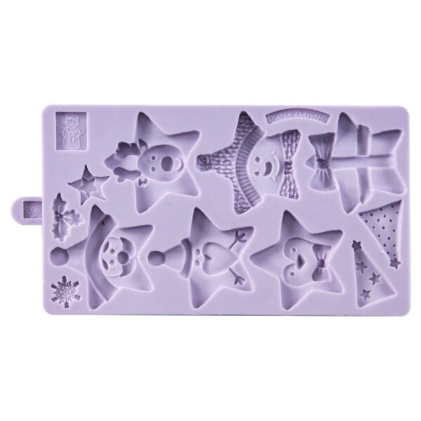 Karen Davies Silicone Mould - Christmas Stars