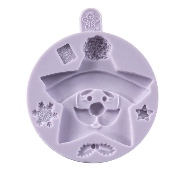 Karen Davies Silicone Mould - Star Santa