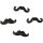 Wilton Sprinkles -Black Mustache- 56g