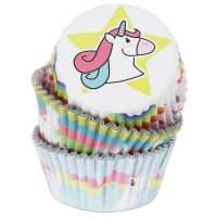 PME Foil Baking Cups Unicorn Pkg/60