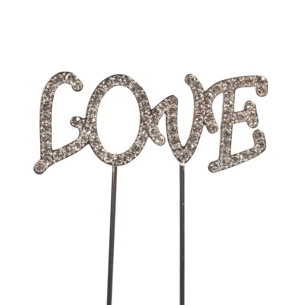 Cake Topper Diamond Love