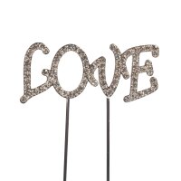 Cake Topper Diamond Love