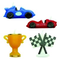 PME Candles Racing Cars Set/4