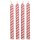 PME Candles Striped Pink Pkg/24
