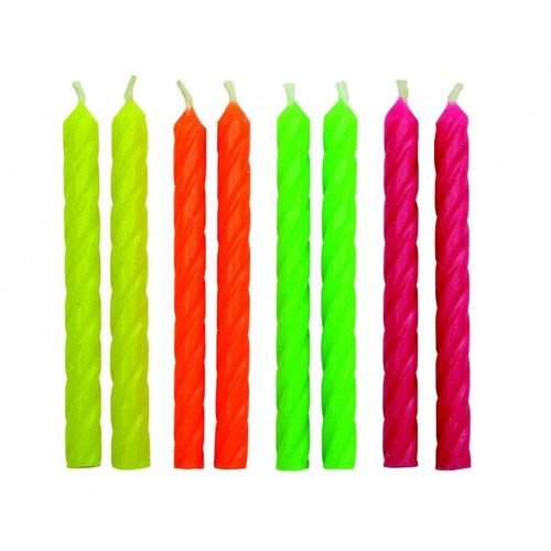 PME Candles Neon Spiral Pkg/24
