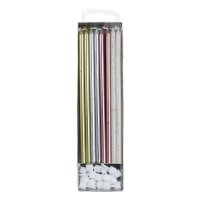 PME Extra Tall Candles Mixed 18 cm pk/16