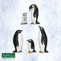 Katy Sue Mold Penguin Family