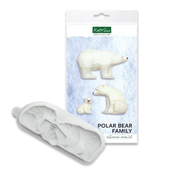 Katy Sue Mold Polar Bear Family