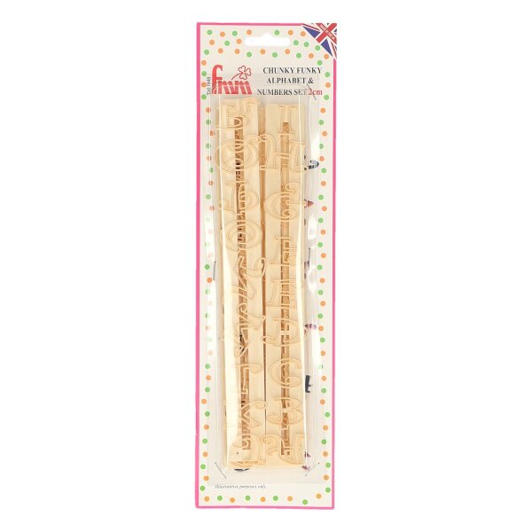 FMM Alphabet & Numbers Tappits Chunky Funky