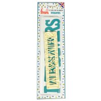 FMM Curved Words Cutter Mr&amp;Mrs