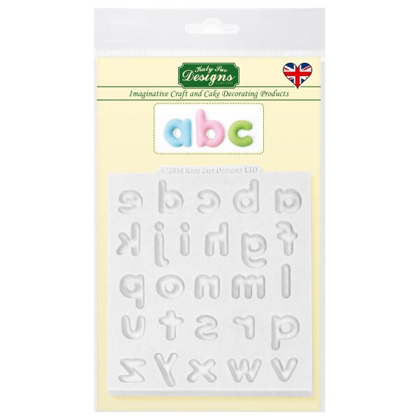 Katy Sue Mold Domed Alphabet  -  Lower Case