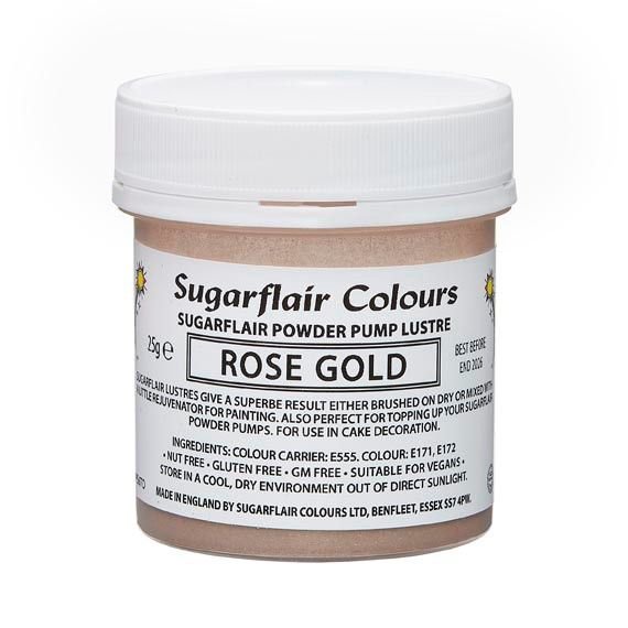Sugarflair Pump Refill -Rose Gold- 25g