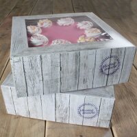 FunCakes Cake Box -Pure- 32 x 32cm Pkg/2