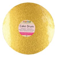 FunCakes Cake Drum Round Ø 25 cm Gold