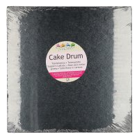 FunCakes Cake Drum Square 30,5 x 30,5 cm Black