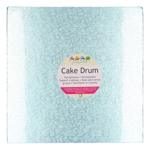 FunCakes Cake Drum Square 30,5 x 30,5 cm Baby Blue
