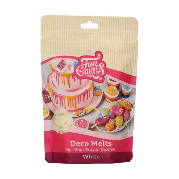 FunCakes Deco Melts Weiß 250g