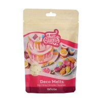 FunCakes Deco Melts Wei&szlig; 250g