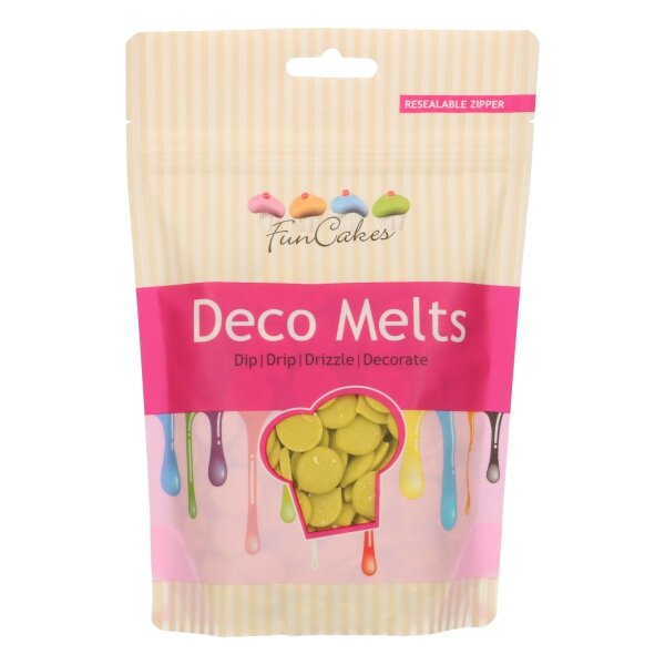 FunCakes Deco Melts Limettengr&uuml;n 250g