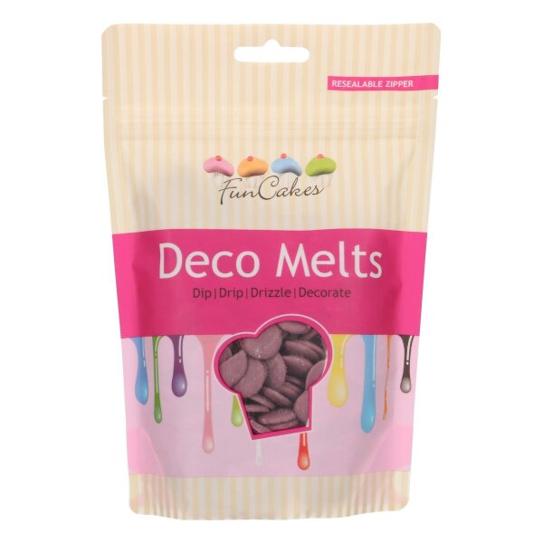 FunCakes Deco Melts Lila 250g
