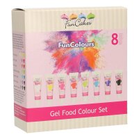 FunCakes Edible FunColours Gel Set/8