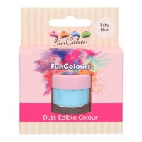 FunCakes Edible FunColours Dust - Baby Blue