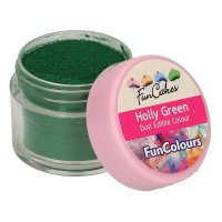 FunCakes Edible FunColours Dust - Holly Green
