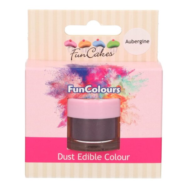 FunCakes Edible FunColours Dust - Aubergine