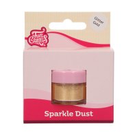 FunCakes Edible FunColours Sparkle Dust - Glitter Gold