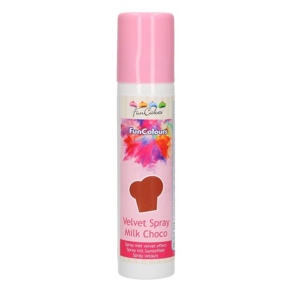 FunCakes Velvet Spray - Milk Choco - 100 ml