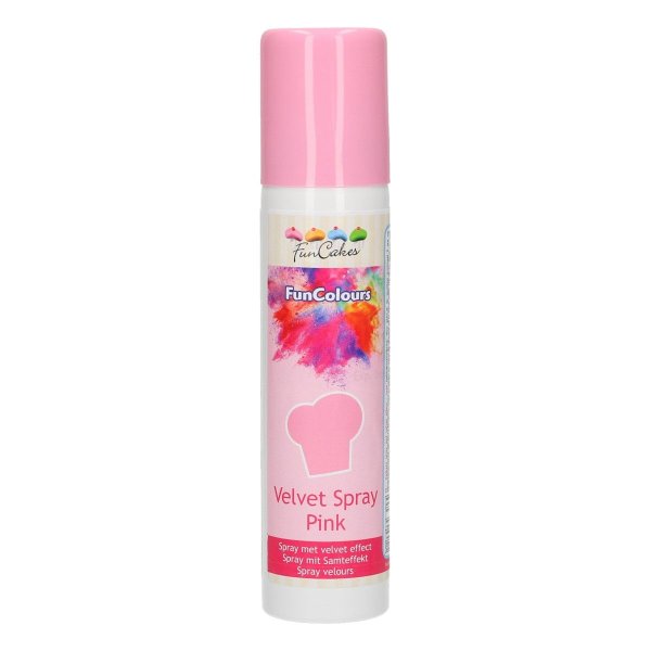 FunCakes Velvet Spray - Pink - 100 ml