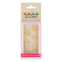 FunCakes Marzipan Dekorationen Chrysanthemen Set...