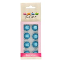 FunCakes Pearl Schokokugeln Blau 8 Stk.