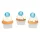 FunCakes Pearl Schokokugeln Blau 8 Stk.